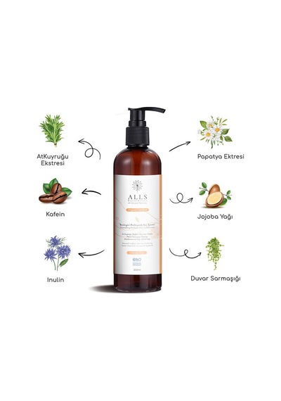 Alls Biocosmetics Organik Besleyici Prebiyotik Saç Kremi 350 ML