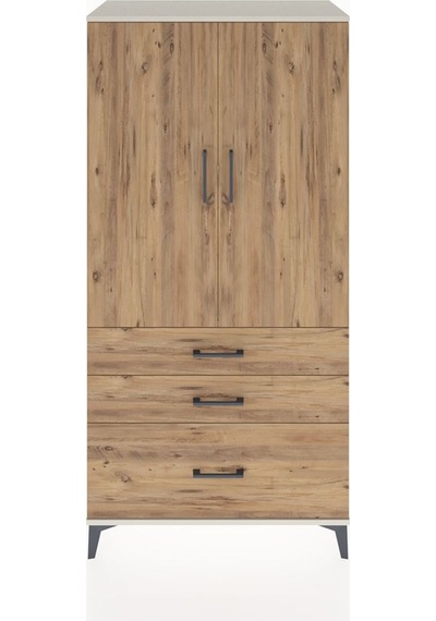 Hyperion Dolap 2 Raflı 3 Çekmeceli 2 Kapaklı 88x44x182 Aytaşı... Aytaşı Hyperion Dolap 2 Raflı 3 Çekmeceli 2 Kapaklı 88x44x182 Aytaşı... Aytaşı