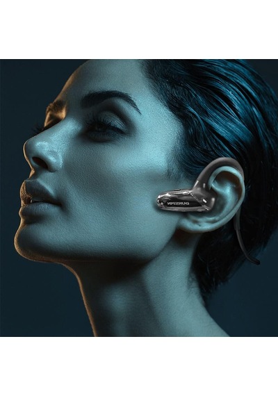 Dunspin Ds-t80 Bluetooth 5.0 Bone Conduction Kemik İletimli Spor Kulaklık Suya Dayanıklı 150mah 8 Saat Konuşma