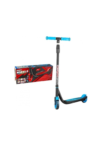 5+ Yaş Işıklı 2 Teker Scooter Mavi