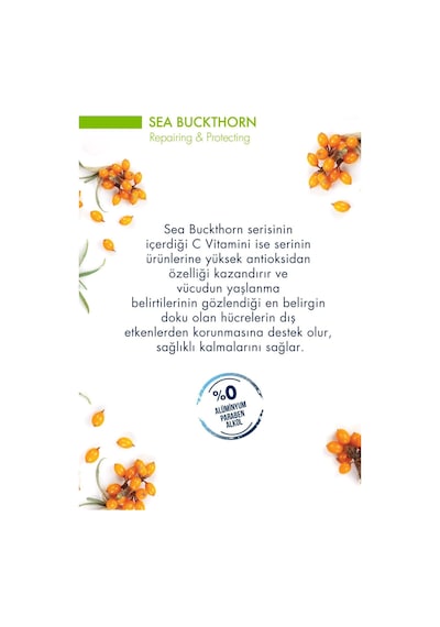 Sea Buckthorn Aydınlatıcı Ve Cilt Tonu Eşitleyici Seti Yağlı Ve Karma Ciltler 250 Ml 250 Ml