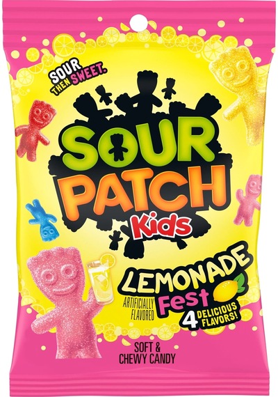 Sour Patch Kids Lemonade Soft & Chewy Candy 102 G