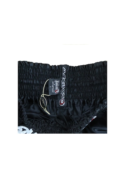 Dragondo Mt3408 Trust Yourself Siyah Muay Thai Kick Boks Şortu Siyah