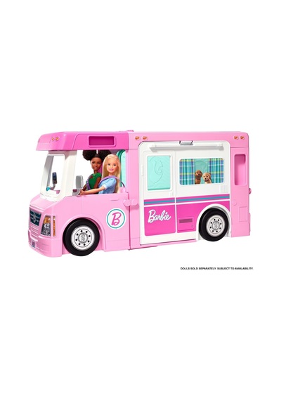 Barbie'nin 3'ü Bir Arada Muhteşem Karavanı ve Aksesuarları  Havuz