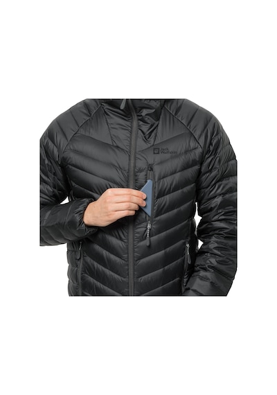 Jack Wolfskin PASSAMANI DOWN HOODY M Antrasit