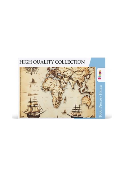 Btoys 1000 Parça Puzzle Piri Reis Haritası 1500'ler 9028