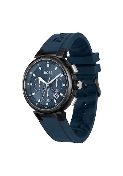 Hugo Boss HB1513998 Silikon Mavi 44 mm Erkek Kol Saati