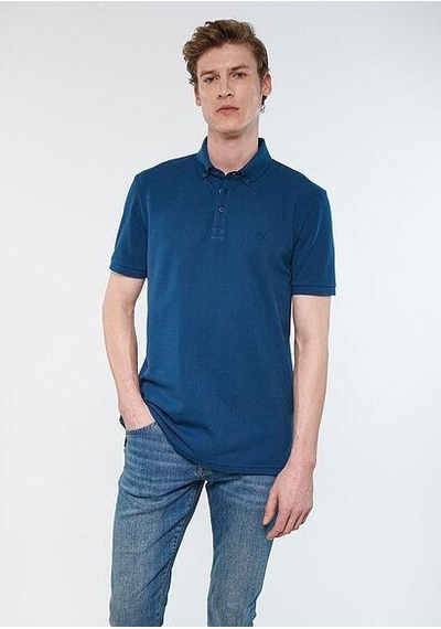 Mavi Erkek Polo Tişört Okyanus Mavi 063247-80705 Mavi