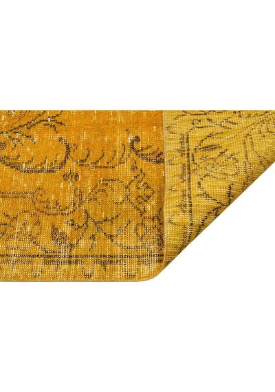 Minimalist Vintage Desenli Ipek Jüt Kilim Pers Ipek Halı - 134x248 Cm 9984