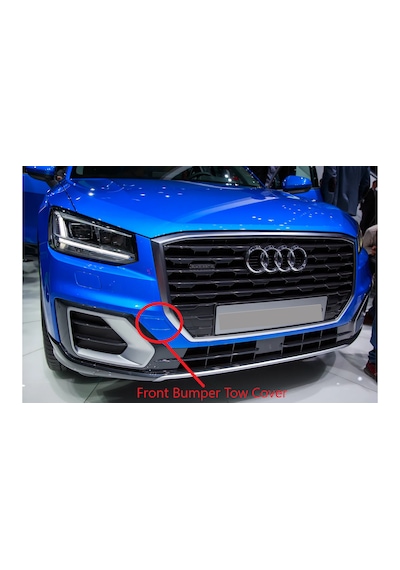 Audi Q2 2017 Ön Tampon Çekme Kapağı