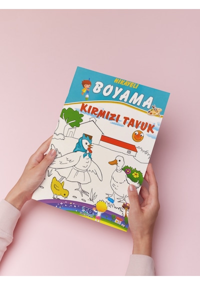 Hikayeli Boyama Kitapları 5'li Hikaye İle Boya
