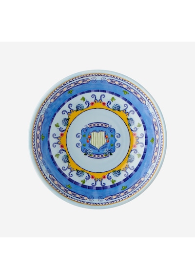 Chiara Alessi Mavi Melamin Servis Kasesi 20 Cm