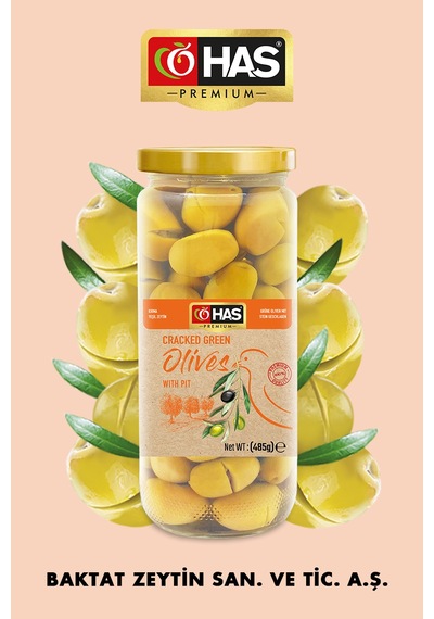 Has Premium Kırma Yeşil Zeytin 500 G