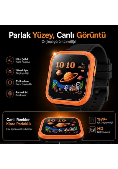 Tcl Kids Watch K5 İle Uyumlu Ekran Koruyucu Nano Parlak Çizilmeye Dayanıklı Akıllı Saat Koruması, 9h Kırılmaz Esnek Cam, Hd Şeffaf 2 Adet Mt50v Çok Renkli Tcl Kids Watch K5 İle Uyumlu Ekran Koruyucu Nano Parlak Çizilmeye Dayanıklı Akıllı Saat Koruması, 9h Kırılmaz Esnek Cam, Hd Şeffaf 2 Adet Mt50v Çok Renkli