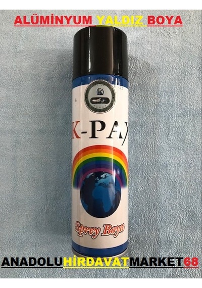 Kpax Alüminyum Yaldız Sprey Boya 170 ML Yaldız Renk Sprey Boya