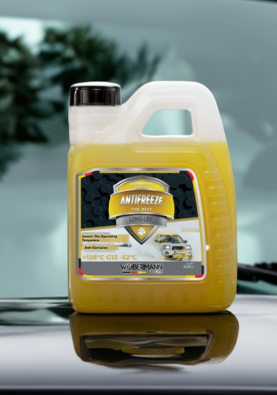 Wöbermann G13 -52 C 4 Mevsim Organik  Sarı Antifriz 4 L