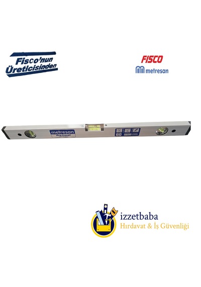 Fisco Metresan 60 Cm Pro-level Alüminyum Profil Su Terazisi