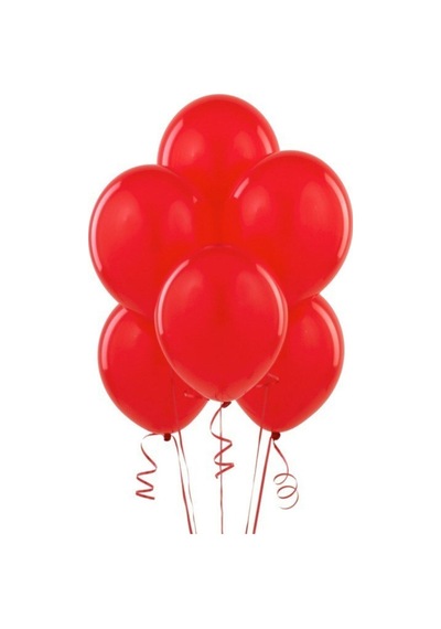 Kırmızı Metalik Balon Kırmızı