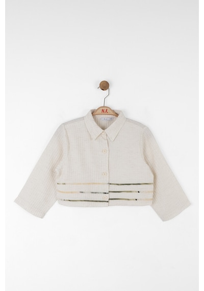 Xo Kids Kız Çocuk Gömlek 8-14 Yaş 38316 Krem