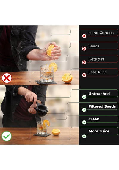 Limon Sıkacağı Metal Döküm Manuel Profesyonel Narenciye Portakal Pressi Çekirdek Filtreli Meyve Suyu Diğer