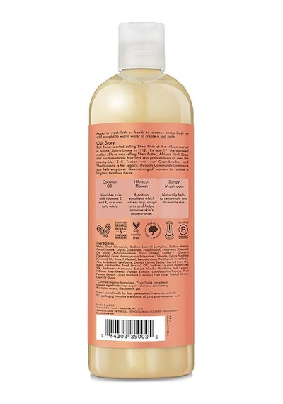 Shea Moisture Coconut & Hibiscus Aydınlatıcı Vücut Şampuanı 384ML