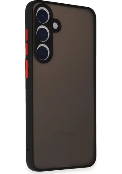 Newface Samsung Galaxy S24 Kılıf Montreal Silikon Kapak - Siyah