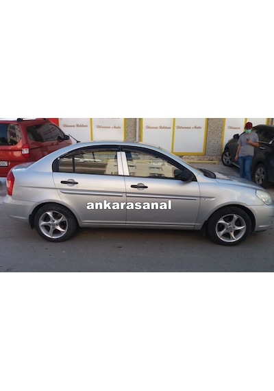 Hyundai Accent Era Mügen Cam Rüzgarlığı 2005-2011 Arası 4 Lü N11.35890