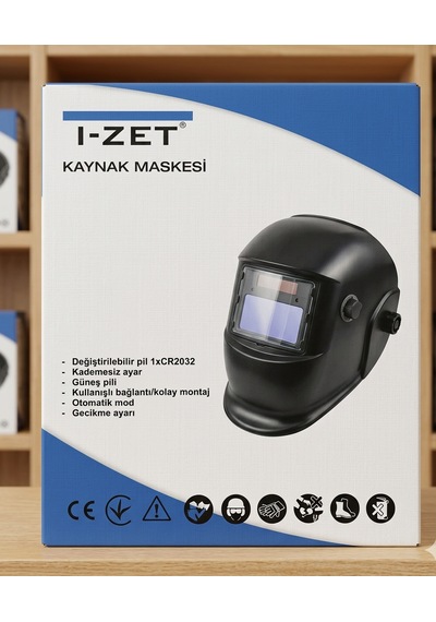I-zet Colormatik Otomatik Kararan Ayarlı Kaynak Maskesi