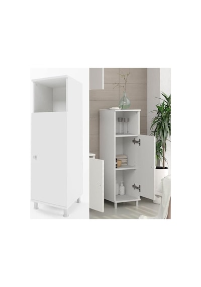 Tek Kapaklı 3 Raflı Çok Amaçlı Banyo Dolabı Mutfak Dolabı Havlu Dolabı Erzak Dolabı Beyaz Md1007 Çok Renkli Tek Kapaklı 3 Raflı Çok Amaçlı Banyo Dolabı Mutfak Dolabı Havlu Dolabı Erzak Dolabı Beyaz Md1007 Çok Renkli