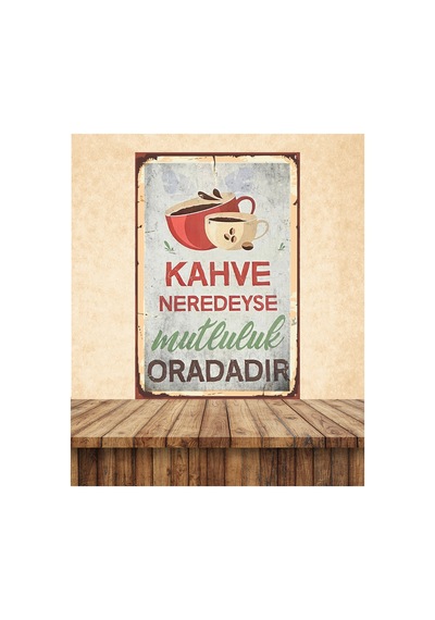Kahve Neredeyse Mutluluk Oradadır Temalı 20 X 30 Cm Mdf Duvar Tablosu 01 Çok Renkli - 743296618 Çok Renkli Kahve Neredeyse Mutluluk Oradadır Temalı 20 X 30 Cm Mdf Duvar Tablosu 01 Çok Renkli - 743296618 Çok Renkli