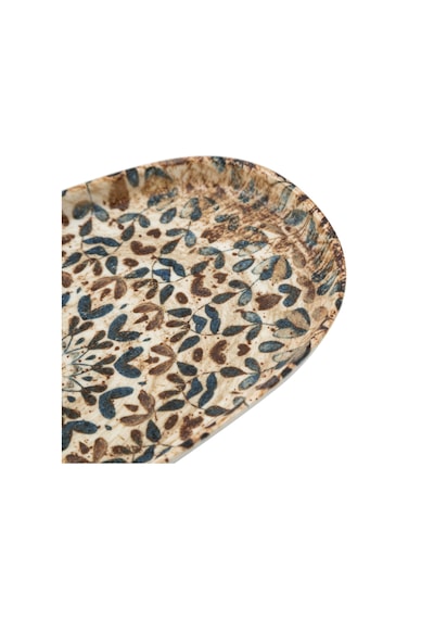Mudo Home Ephesus Düz Kayık Tabak 25cm Renkli