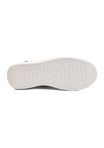 Beyaz Siyah Yüksek Taban Bağcıklı Unisex Sneaker Dvs-01 Z Beyaz - Siyah