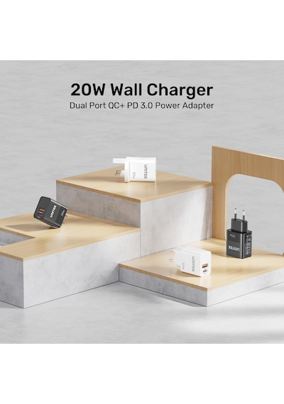 Unitek 20w Hızlı Şarj Adaptörü 1 Usb-c P1124abk-eu