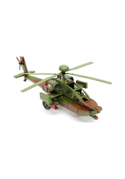 Dekoratif Metal Helikopter