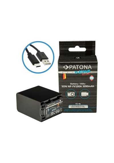 Patona Np-fv100 Sony Uyumlu Batarya 3090mah