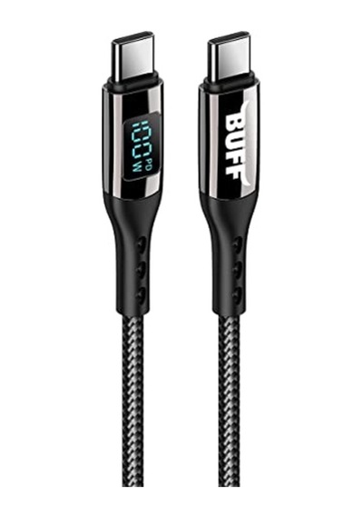 5a Qc4.0 Dijital Led Ekranlı E-mark Çipli Usb Pd Type-c Hızlı Şarj Ve Data Kablosu 1 Metre Diğer