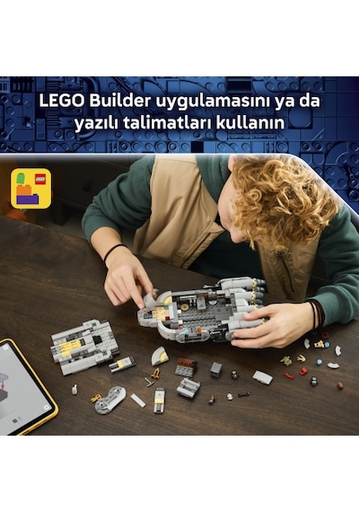 LEGO® Star Wars: Mandalorian ve Grogu™ Anzellan Starship’i 75445 - 9 Yaş ve Üzeri Çocuklar için Yaratıcı Oyuncak Yapım Seti (701 Parça)