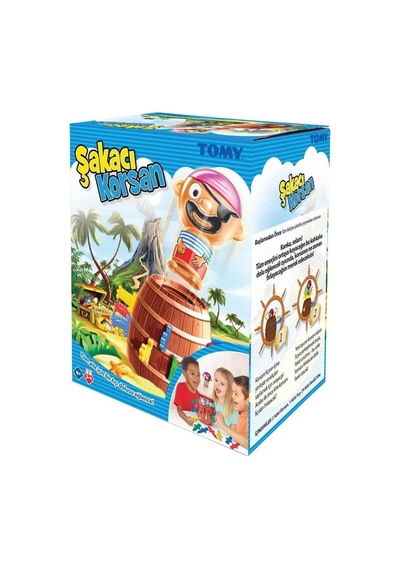 7028 Tomy Şakacı Korsan 6-99 Yaş Çok Renkli