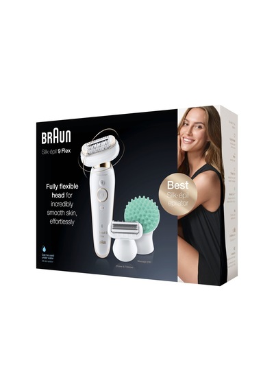 Braun Silk-Epil 9 Flex 9020 SensoSmart Islak Kuru 7 Ek Parçalı Epilatör