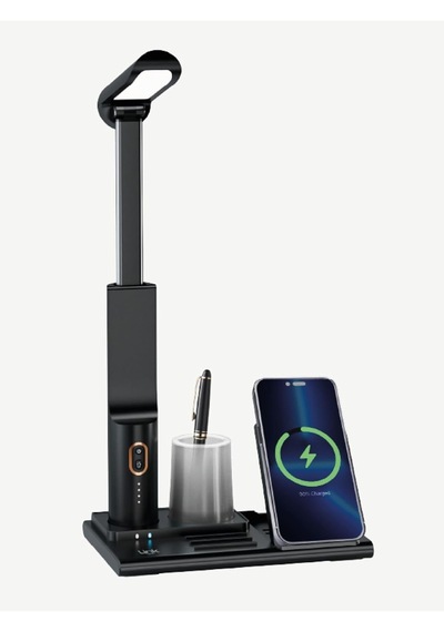 Tr W799 Premium 3'ü 1 Arada Masaüstü Wireless Telefon Tutacağı & Şarj Aleti
