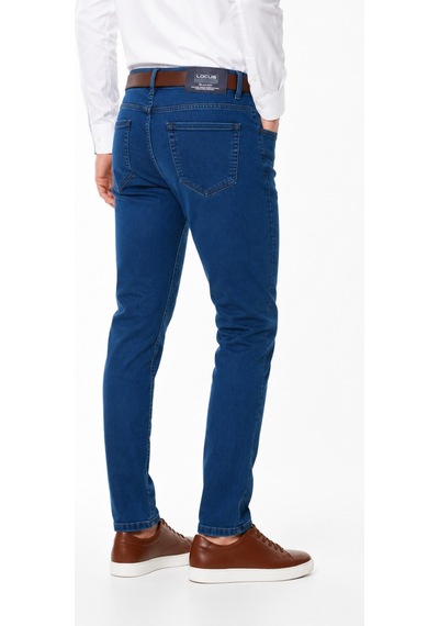 Locus Jeans Erkek Regular Fit Jeans Pantolon 320 Bgl-st05452 Mavi - Yeşil