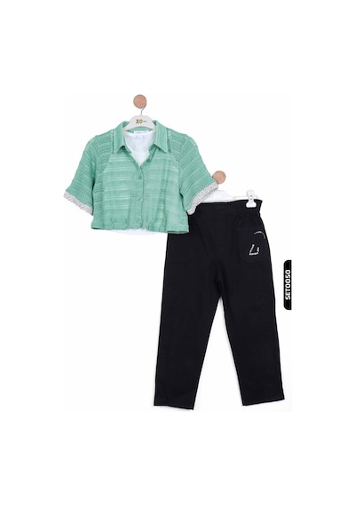Xo Kids Kız Çocuk Bluz 8-14 Yaş 36401 Ekru