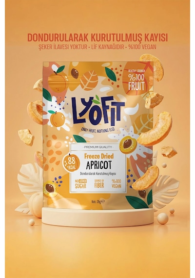 Freeze Dried Kayısı 25 G