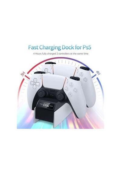 Playstation 5 Şarj Standı Ps5 Hızlı Şarj İstasyonu
