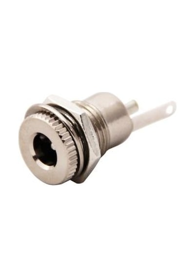Ic-258D Power Jak Şase Dc 2.1Mm Metal 12Mm