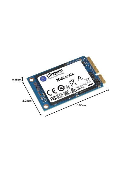 Kc600 512gb Msata Ssd - Skc600ms/512g - 550mb/s - 520mb/s Okuma - Yazma, Xts-aes 256-bit Şifreleme, Tcg Opal 2.0, Edrive