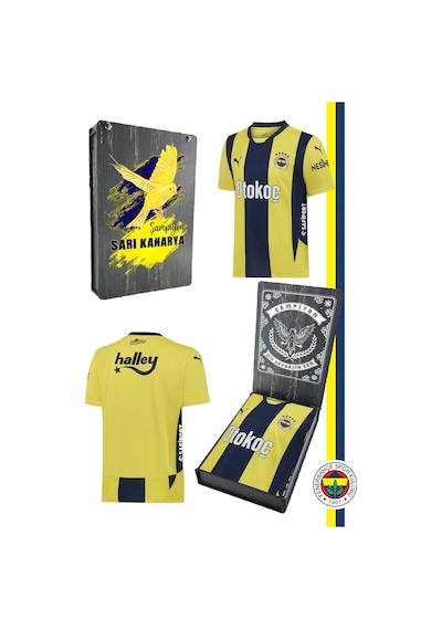 Fenerium Fenerbahçe Lisanslı Unisex 24-25 Yeni Sezon Çocuk Forma Kutulu 001