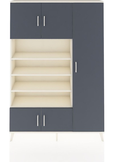 Arges Dolap 11 Raflı 5 Kapaklı 132x30x195 Aytaşı-antrasit/aytaşı Aytaşı Arges Dolap 11 Raflı 5 Kapaklı 132x30x195 Aytaşı-antrasit/aytaşı Aytaşı