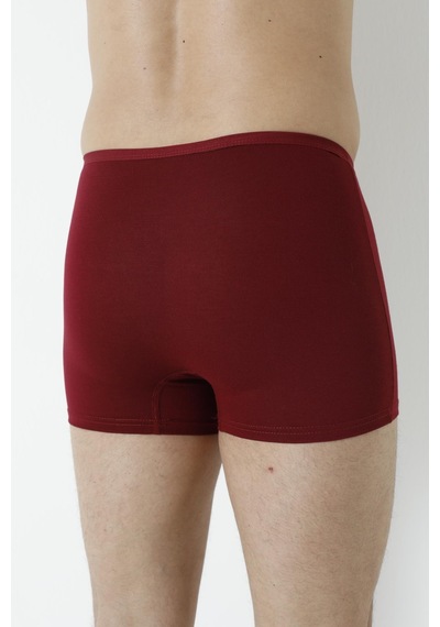 Arma Yıldız Erkek Bambu Boxer Bordo İnce Bel Lastikli 5'li Paket-bordo