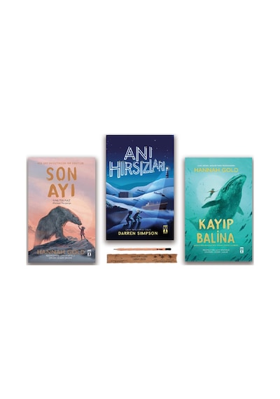 Genç Timaş Son Ayı - Kayıp Balina - Anı Hırsızları Set 3 Kitap